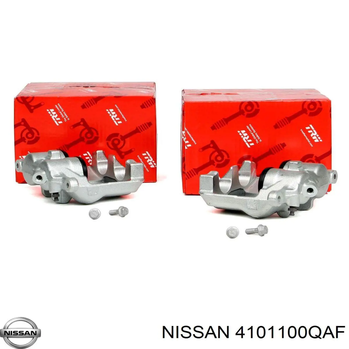 4101100QAF Nissan/Infiniti Супорт гальмівний, передній, лівий