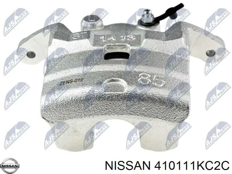 Купити 410111KC2C Nissan/Infiniti Супорт гальмівний передній лівий