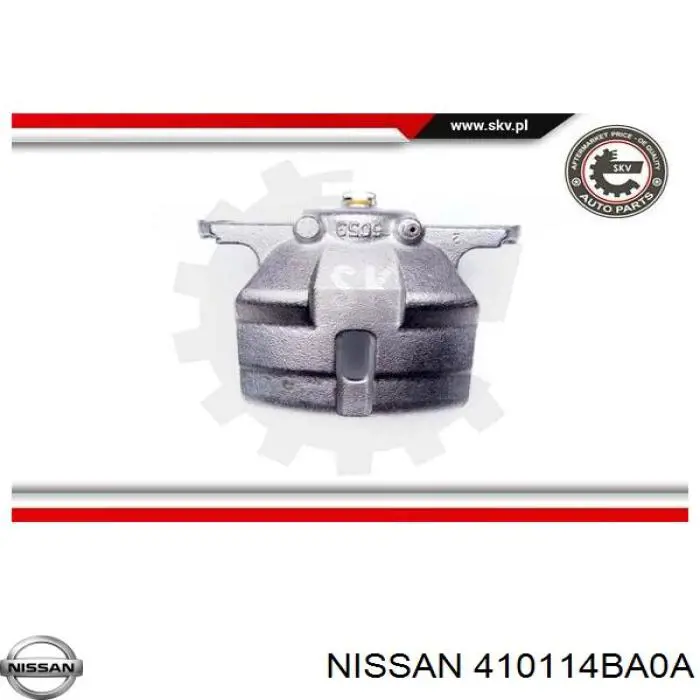 Супорт гальмівний передній лівий 410114BA0A Nissan/Infiniti