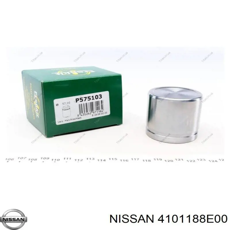 Супорт гальмівний передній лівий Nissan/Infiniti 4101188E00 ціна, від 177.33 USD