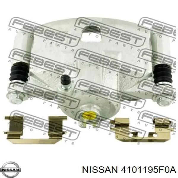 Купити 4101195F0A Nissan/Infiniti Супорт гальмівний передній лівий