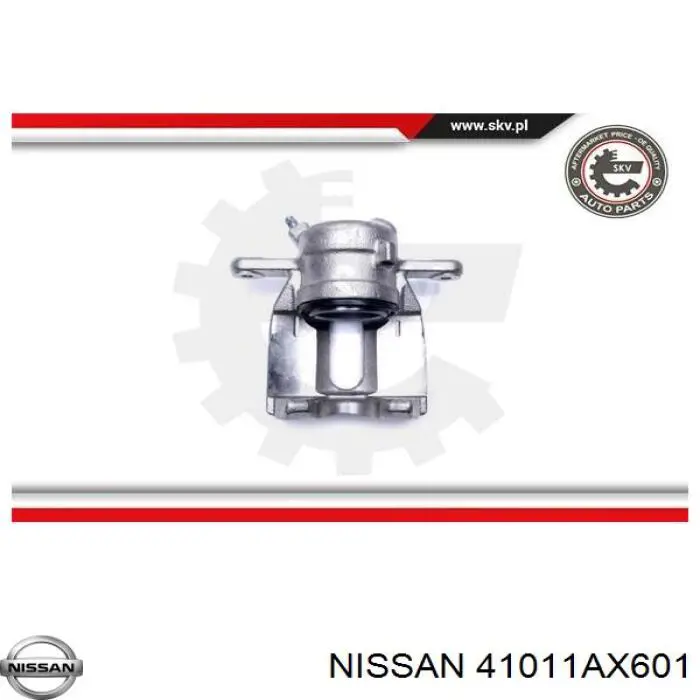 Купити 41011AX601 Nissan/Infiniti Супорт гальмівний передній лівий