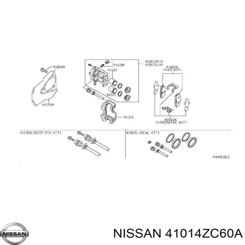 41014ZC60A Nissan/Infiniti 