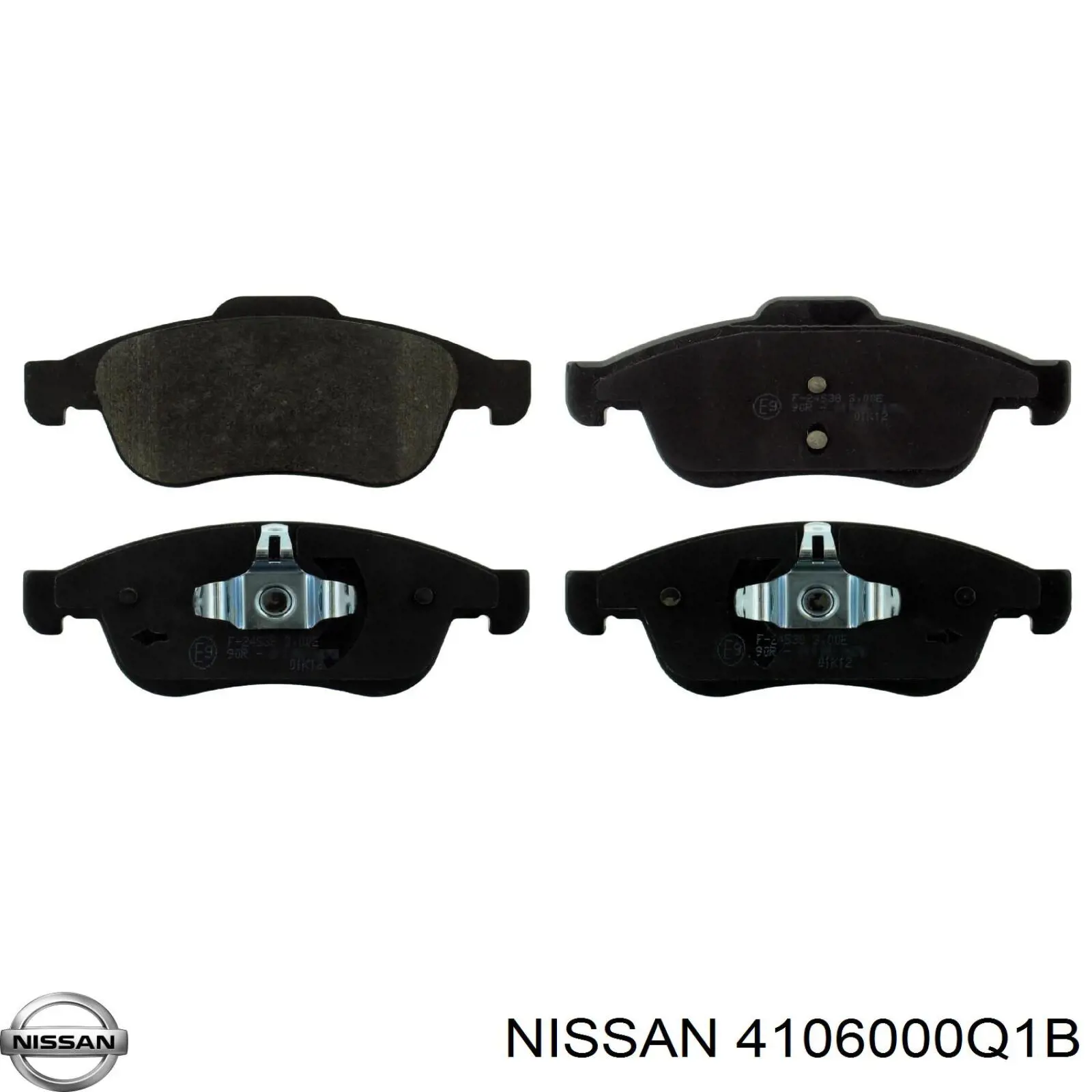 4106000Q1B Nissan/Infiniti Передні гальмівні колодки