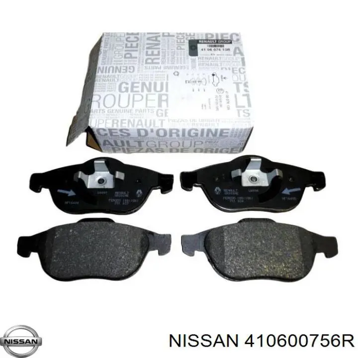 Гальмівні колодки Nissan/Infiniti 410600756R ціна, від 23.03 USD