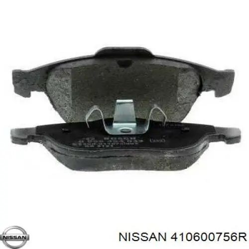 Купити 410600756R Nissan/Infiniti Колодки гальмівні передні, дискові