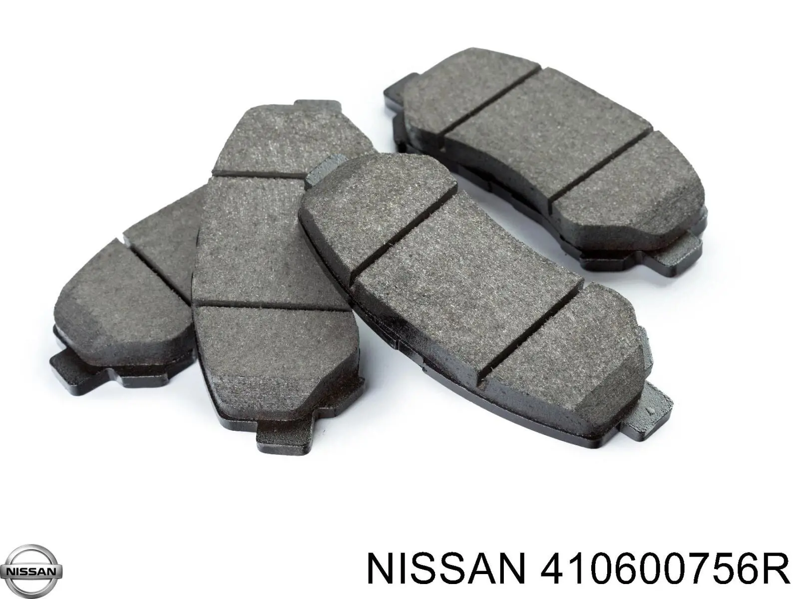 Передні тормозні колодки 410600756R Nissan/Infiniti