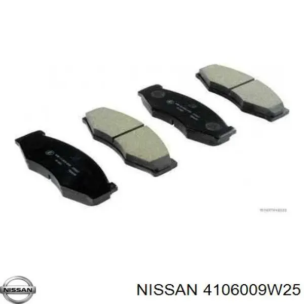 4106009W25 Nissan/Infiniti Передні гальмівні колодки
