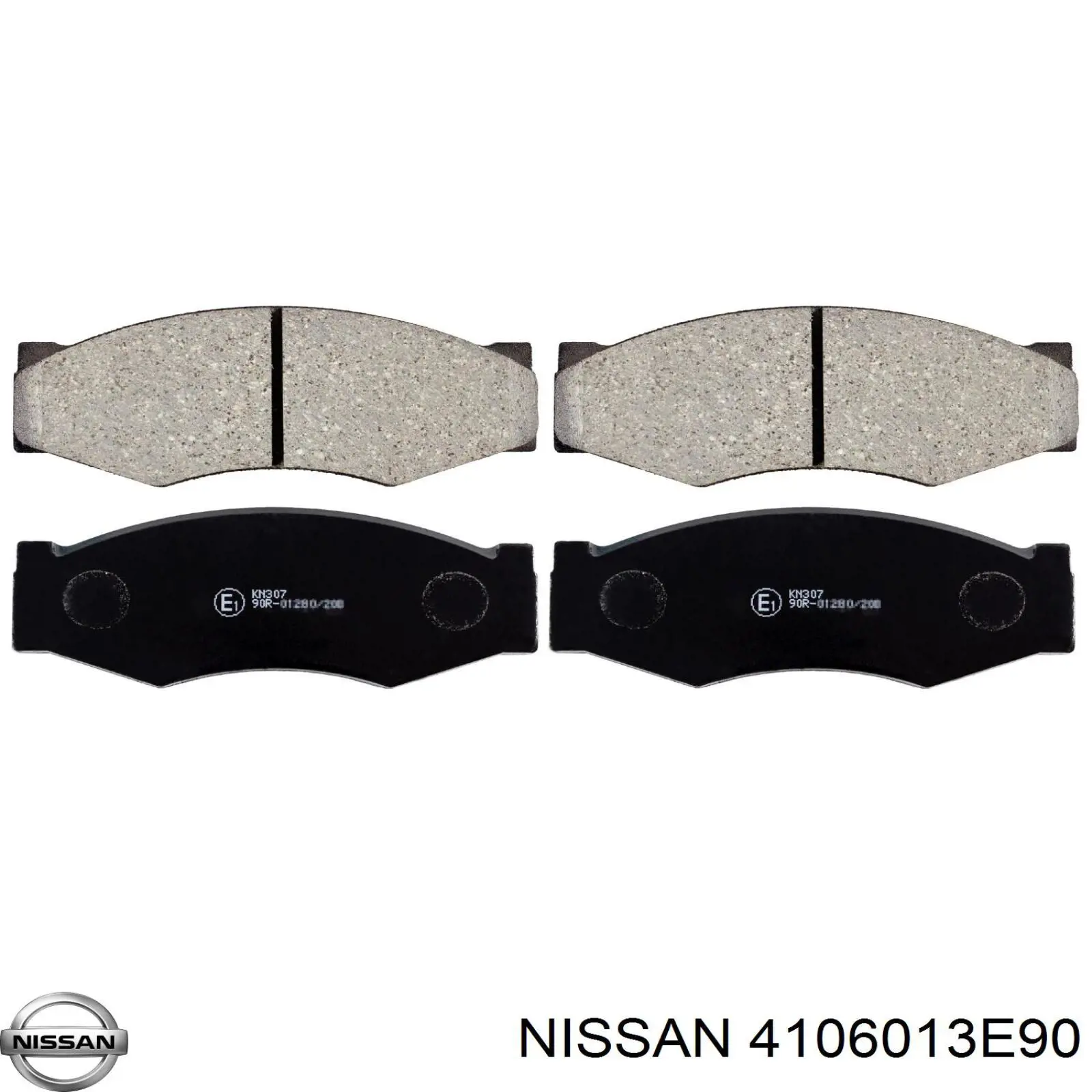Гальмівні колодки Nissan/Infiniti 4106013E90 ціна, від 15.73 USD
