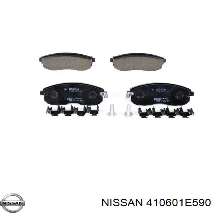 41060D1794 Nissan колодки гальмівні передні, дискові