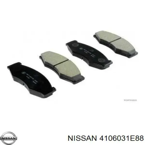 Колодки гальмівні передні, дискові 4106031E88 Nissan