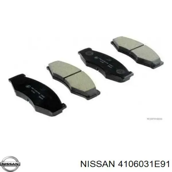 Колодки гальмівні передні, дискові 4106031E91 Nissan