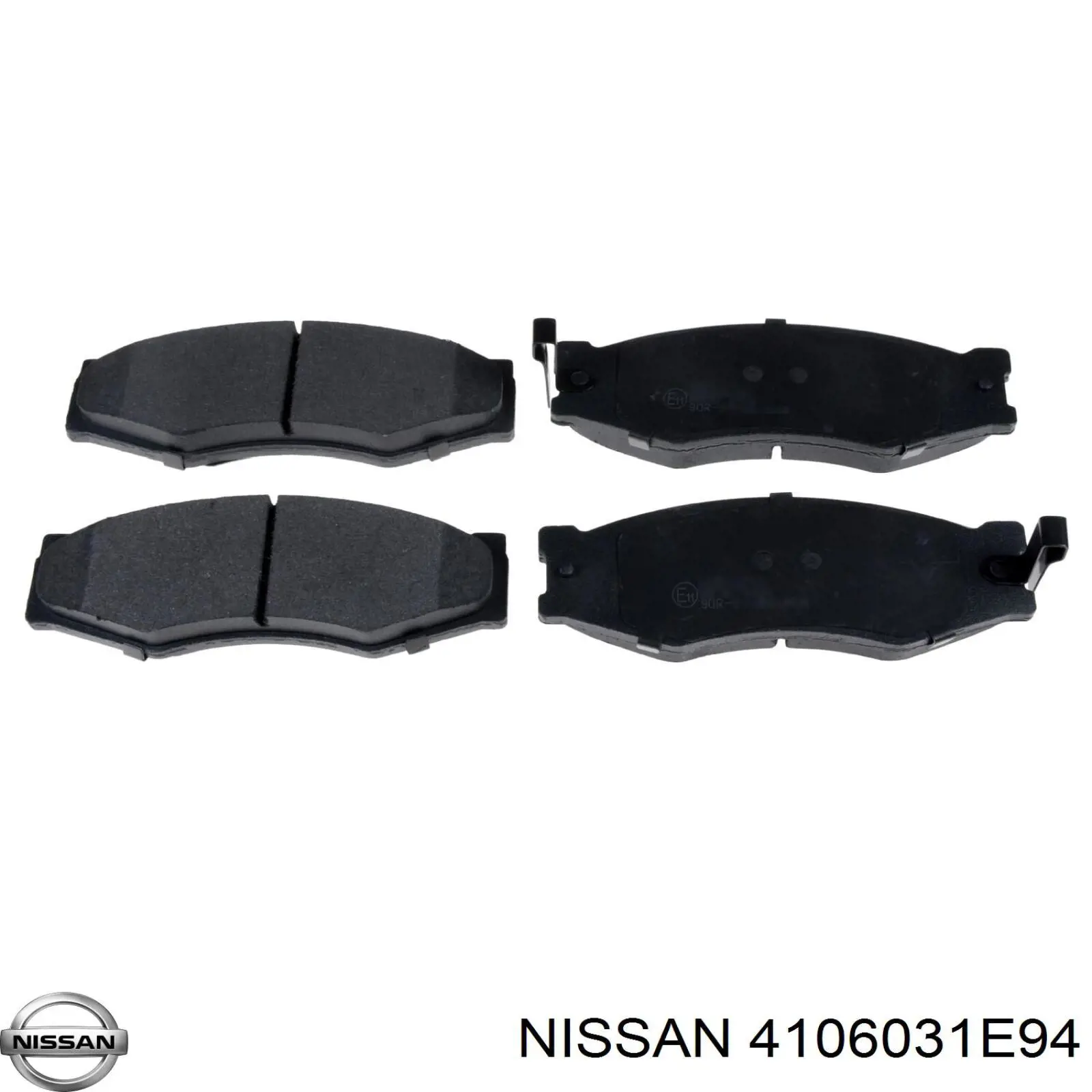4106031E94 Nissan колодки гальмівні передні, дискові