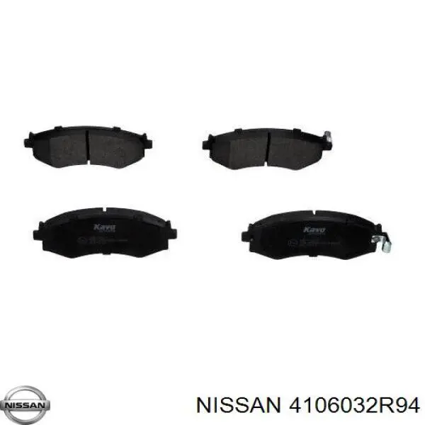 Купити 4106032R94 Nissan/Infiniti Колодки гальмівні передні, дискові