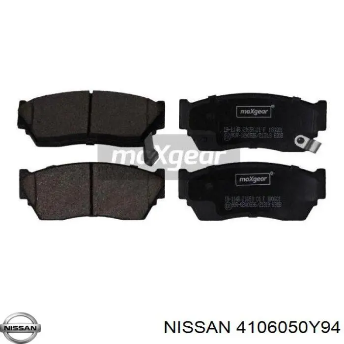 4106050Y94 Nissan колодки гальмівні передні, дискові