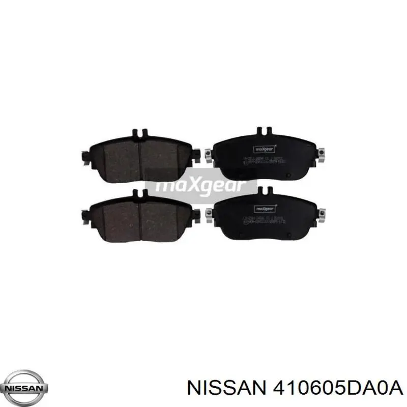 Гальмівні колодки Nissan/Infiniti 410605DA0A ціна, від 35.20 USD