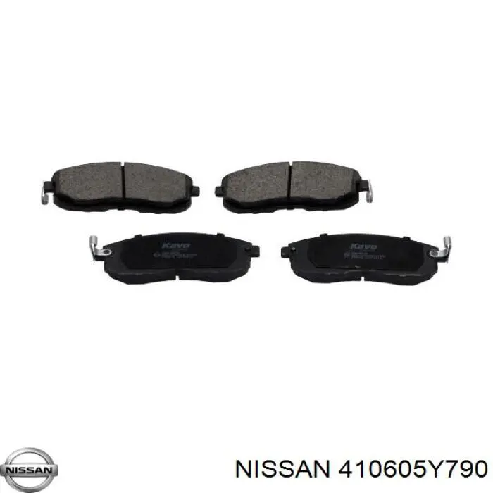 Купити 410605Y790 Nissan/Infiniti Колодки гальмівні передні, дискові