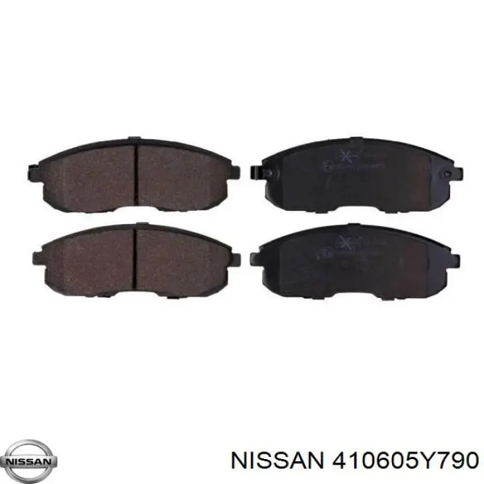 410605Y790 Nissan/Infiniti Передні гальмівні колодки