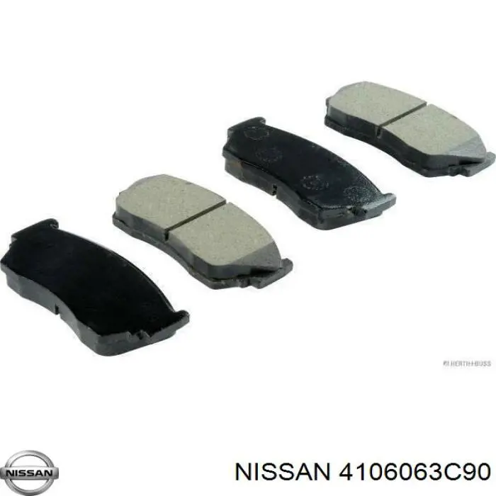 Гальмівні колодки Nissan/Infiniti 4106063C90 ціна, від 13.93 USD