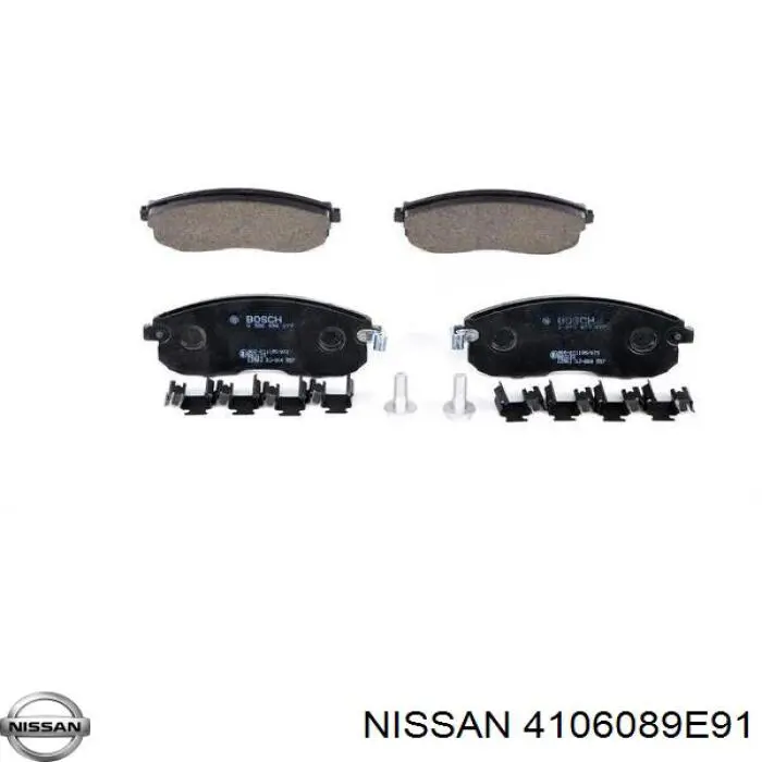 Гальмівні колодки Nissan/Infiniti 4106089E91 ціна, від 17.27 USD