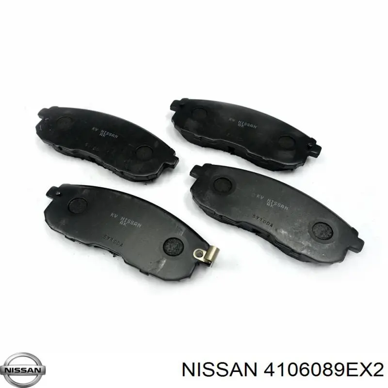 Колодки гальмівні передні, дискові 4106089EX2 Nissan