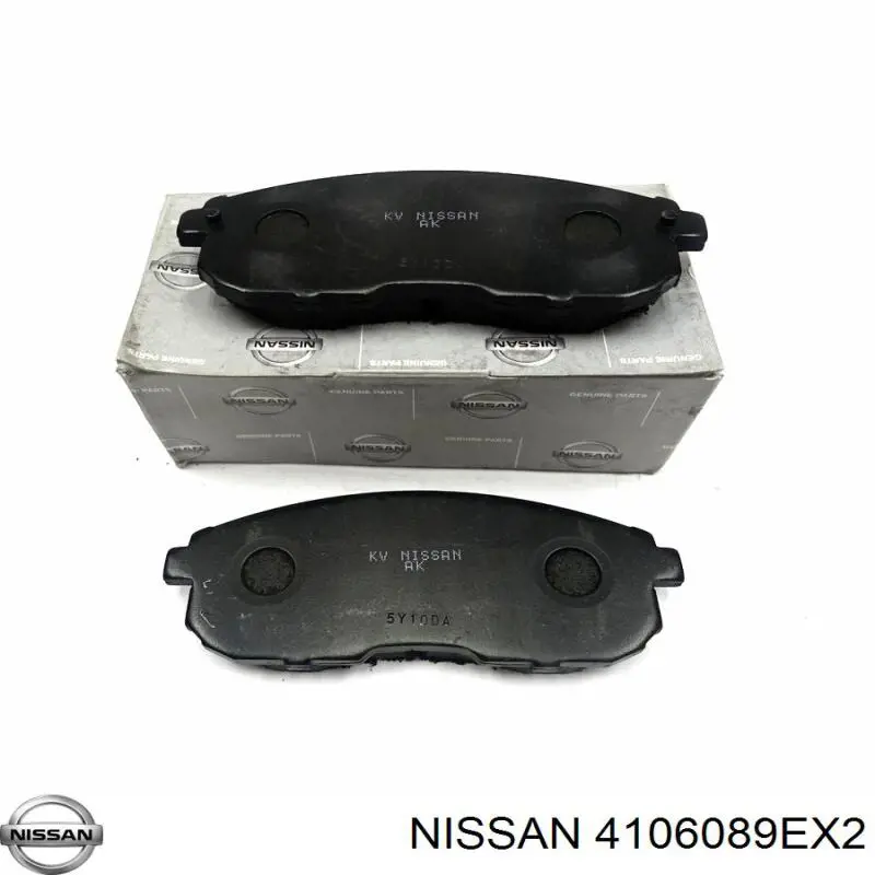 4106089EX2 Nissan/Infiniti Передні гальмівні колодки