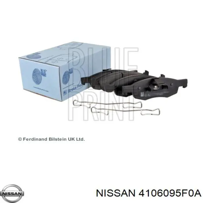Гальмівні колодки Nissan/Infiniti 4106095F0A ціна, від 15.99 USD