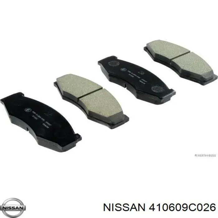 Гальмівні колодки Nissan/Infiniti 410609C026 ціна, від 15.37 USD