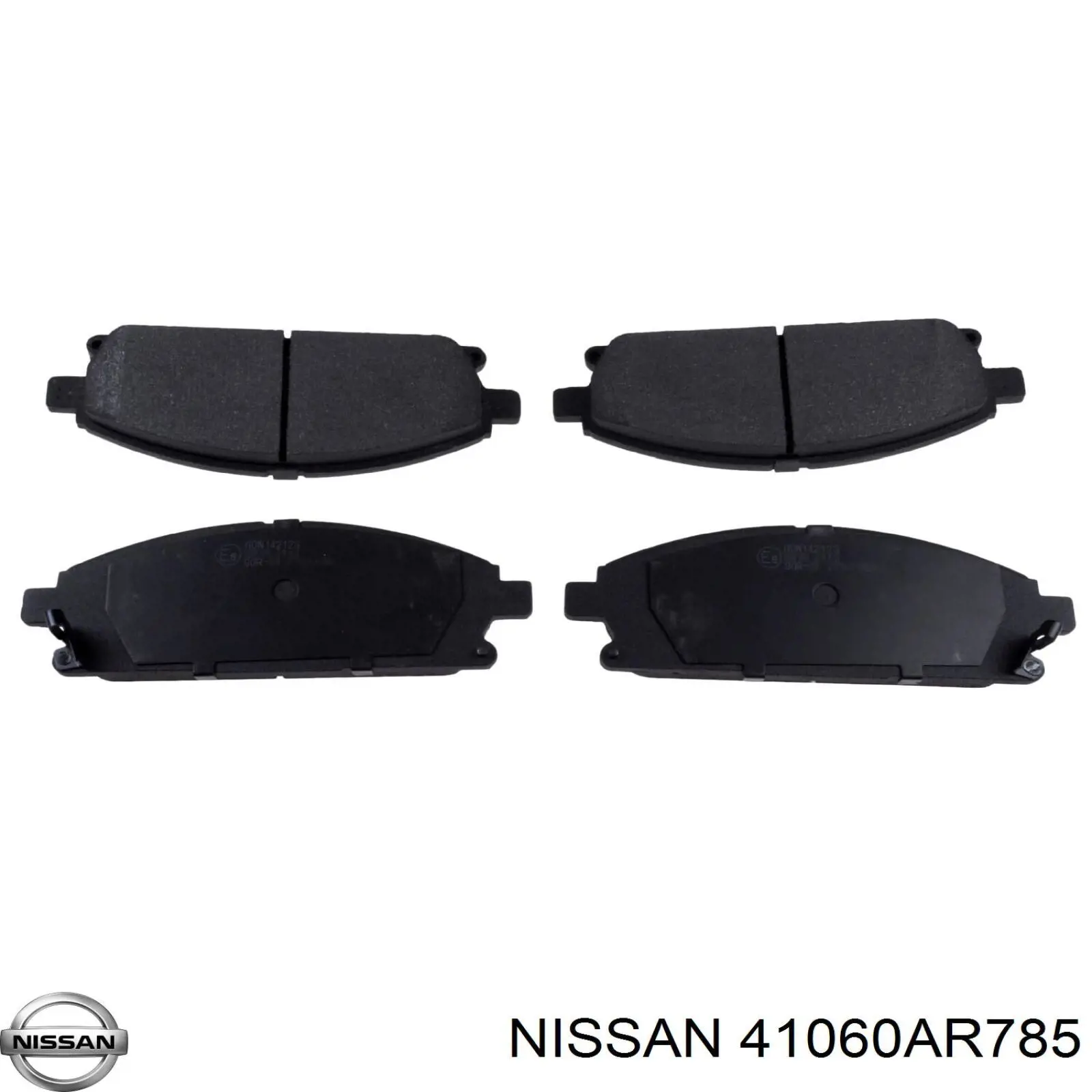41060AR785 Nissan колодки гальмівні передні, дискові