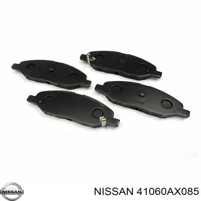 Купити 41060AX085 Nissan/Infiniti Колодки гальмівні передні, дискові