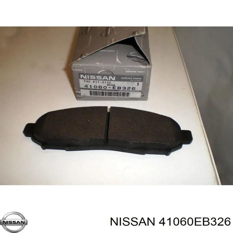 Купити 41060EB326 Nissan/Infiniti Колодки гальмівні передні, дискові