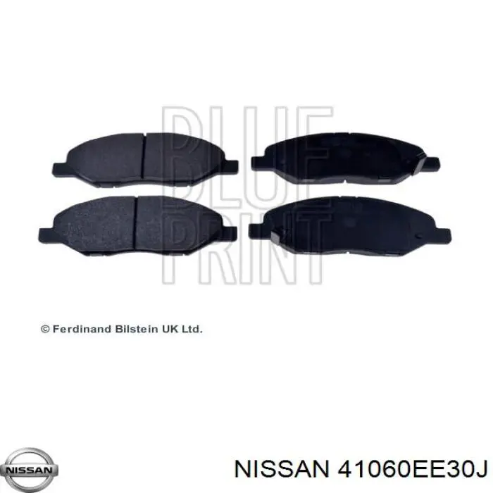 41060EE30J Nissan/Infiniti Передні гальмівні колодки