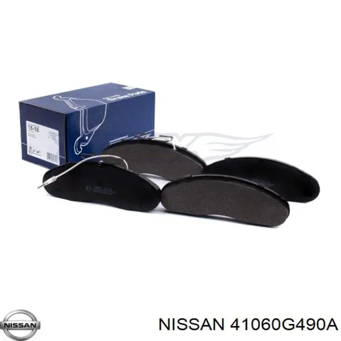 Передні тормозні колодки 41060G490A Nissan/Infiniti