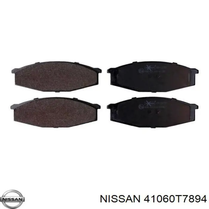 D1060T7893 Nissan/Infiniti Передні гальмівні колодки