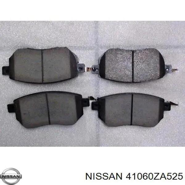 Купити 41060ZA525 Nissan/Infiniti Колодки гальмівні передні, дискові