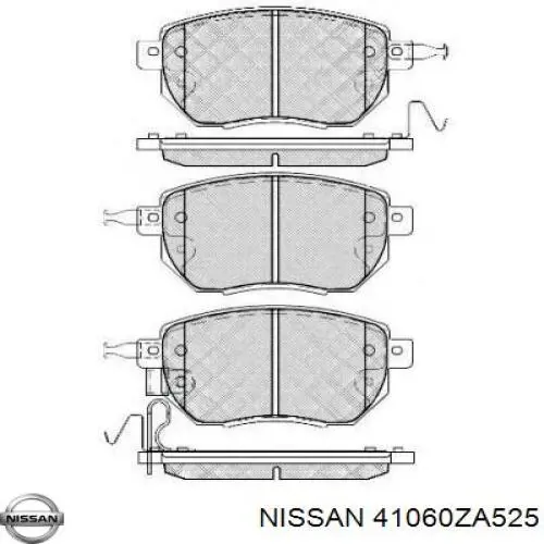 Гальмівні колодки Nissan/Infiniti 41060ZA525 ціна, від 25.69 USD