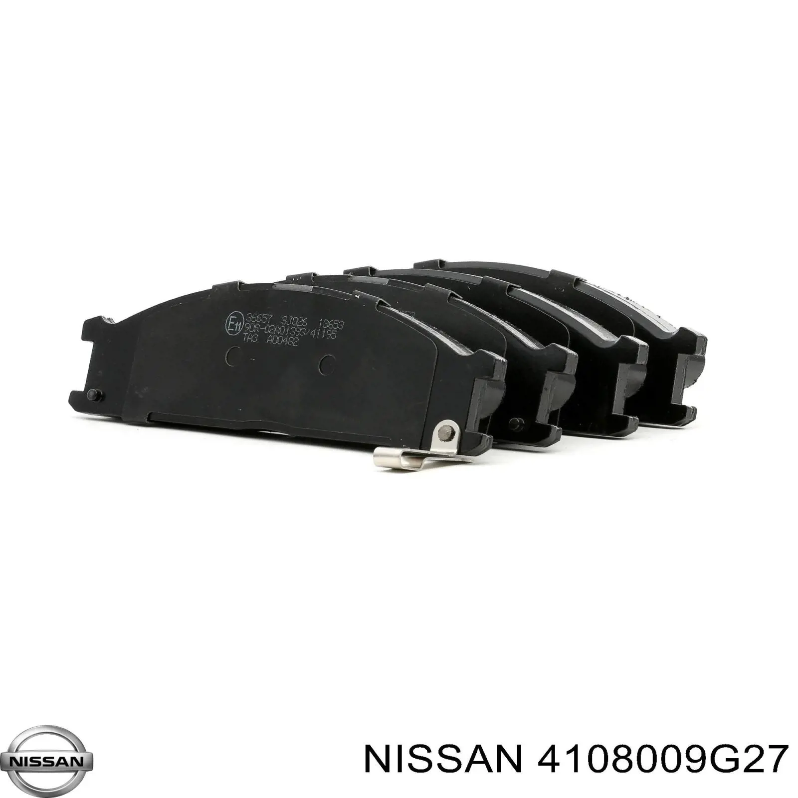 Купити 4108009G27 Nissan/Infiniti Колодки гальмівні передні, дискові