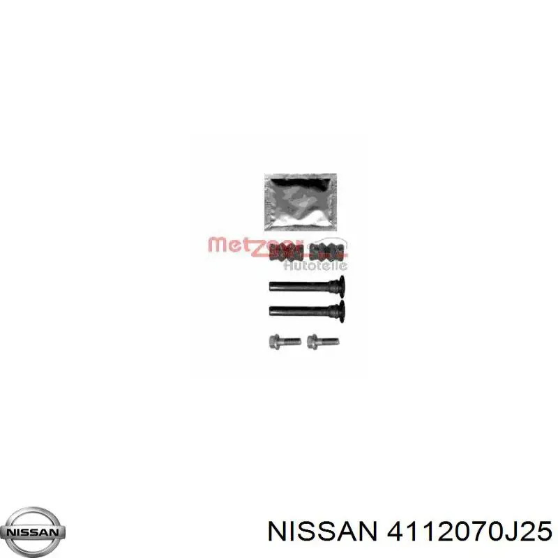 Ремкомплект супорту гальмівного переднього Nissan/Infiniti 4112070J25 ціна, від 6.13 USD