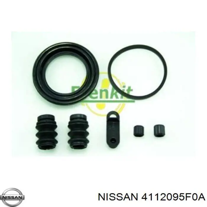 Ремкомплект супорту гальмівного переднього Nissan/Infiniti 4112095F0A ціна, від 5.68 USD