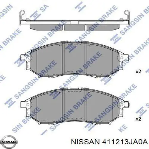 Купити 411213JA0A Nissan/Infiniti Поршень супорту гальмівного, переднього