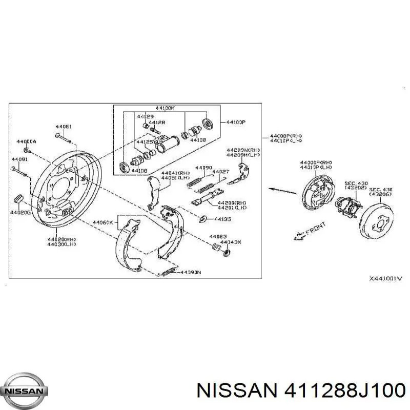  411288J100 Nissan