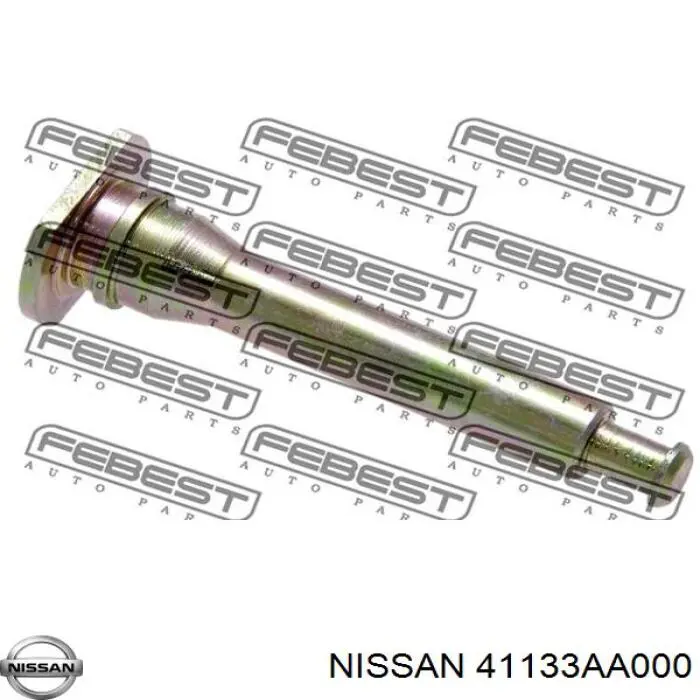 41133AA000 Nissan/Infiniti Напрямна супорта переднього, верхня