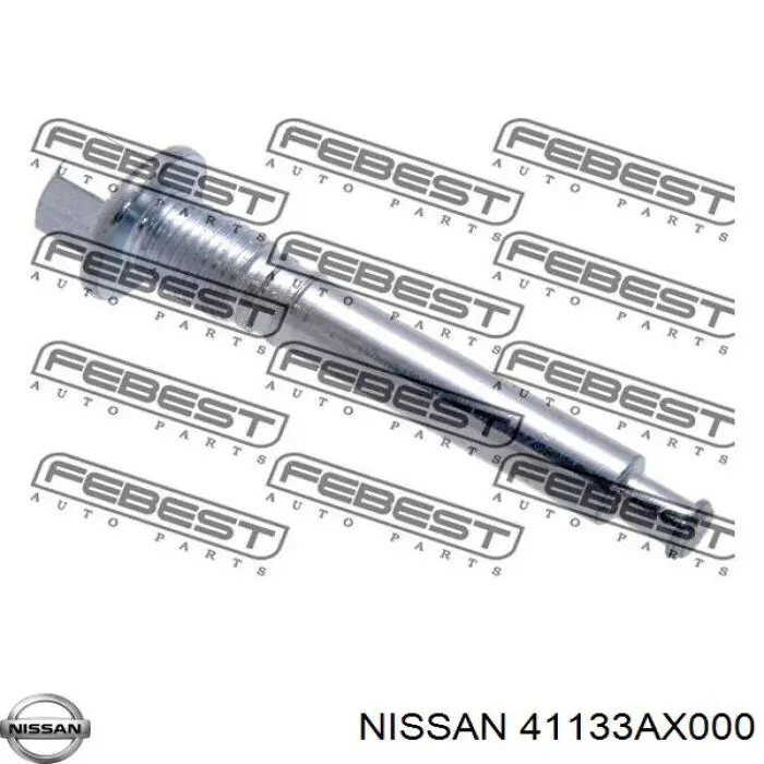 41133AX000 Nissan/Infiniti Напрямна супорта переднього, верхня