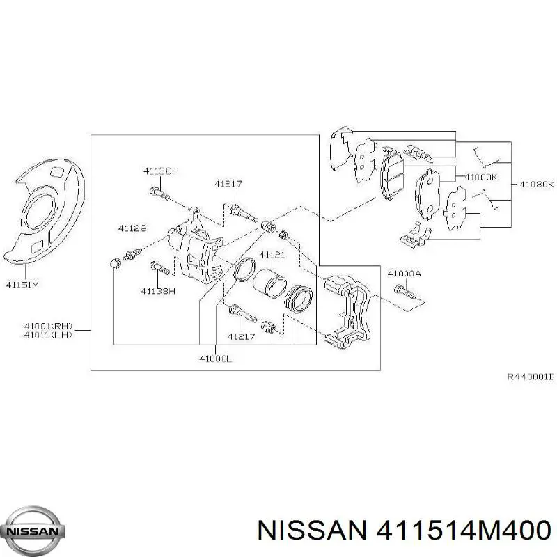  411514M400 Nissan