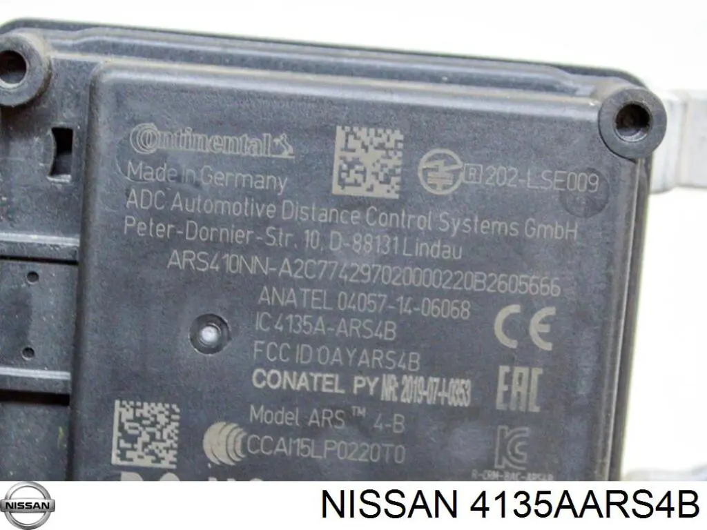 4135AARS4B Nissan/Infiniti Радарний датчик дистанції
