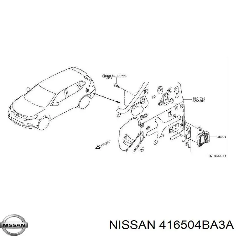 416504BA3A Nissan/Infiniti 