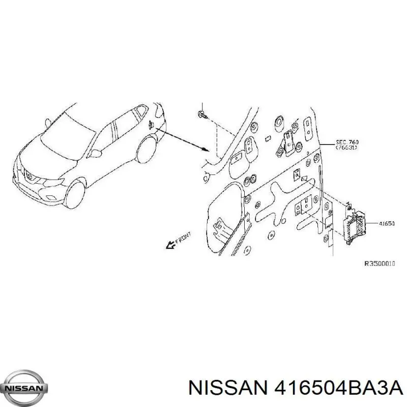 Купити 416504BA3A Nissan/Infiniti 
