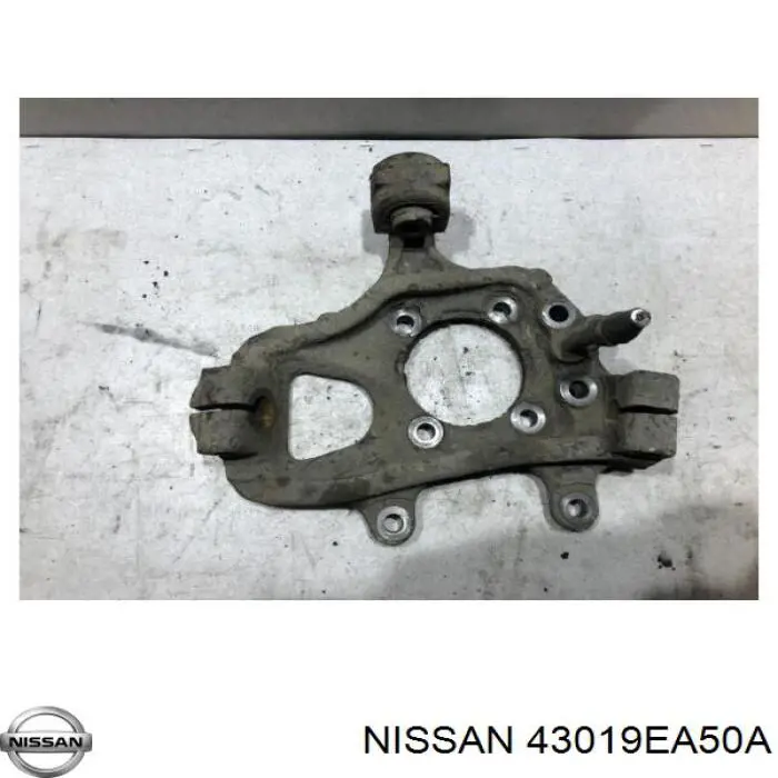 43019EA500 Nissan цапфа - поворотний кулак задній, лівий
