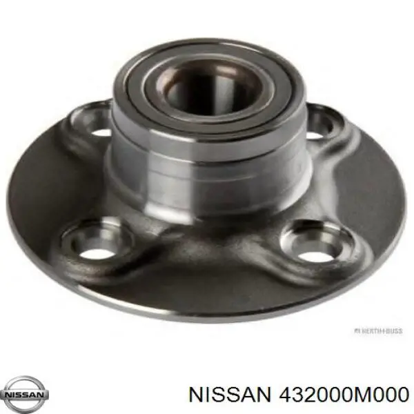 Задня маточина 432000M000 Nissan/Infiniti
