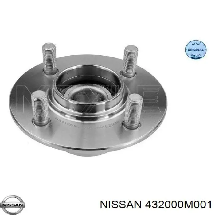Маточини задніх коліс Nissan/Infiniti 432000M001 ціна, від 31.09 USD